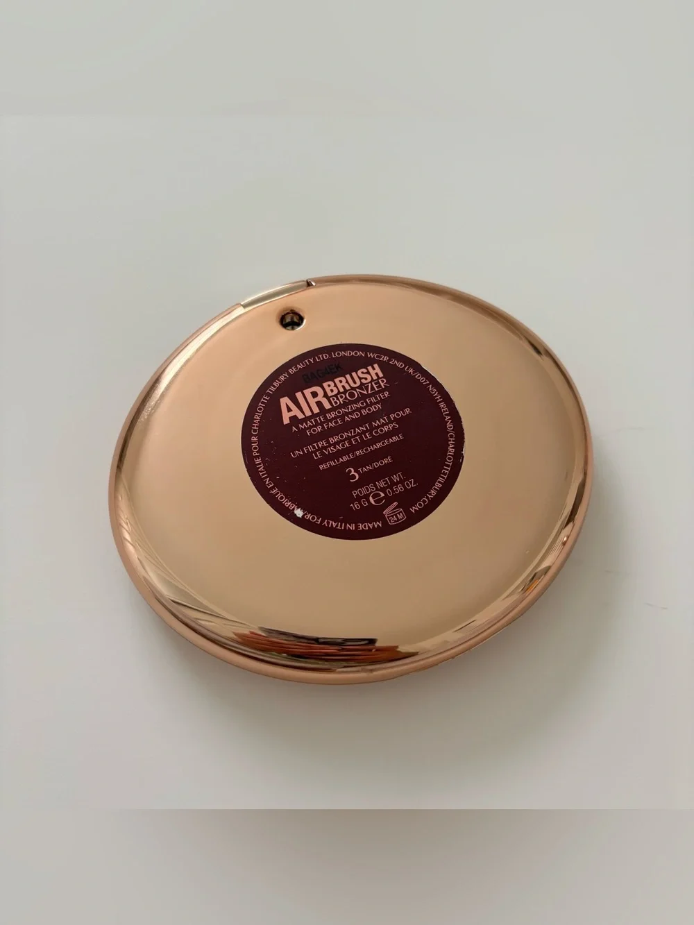 Charlotte Tilbury Airbrush Bronzer Shade 3 Tan